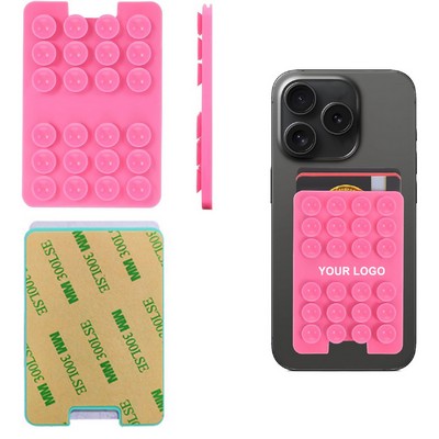 Self-adhesive Suction Phone Wallet
